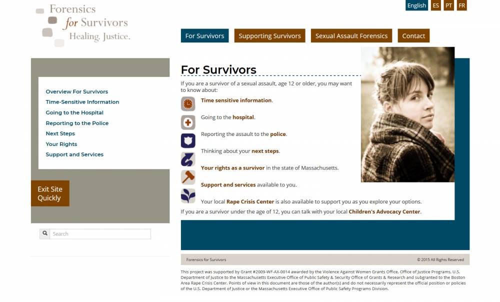 www.surviverape.org © by eBree Web Design