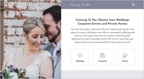 View Catering To You Wedding Caterer website