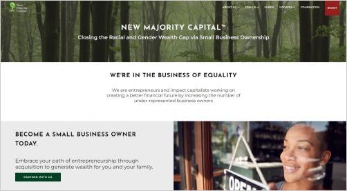 View New Majority Capital Impact Fund website