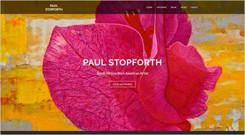 View Paul Stopforth Painter and Sculptor website